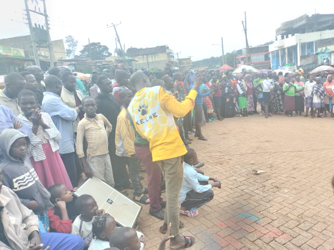 Open air crusade in Ogembo town April 2023