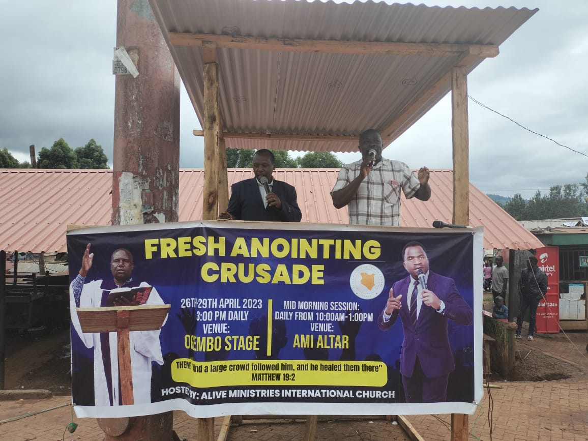 Ogembo crusade April 2023